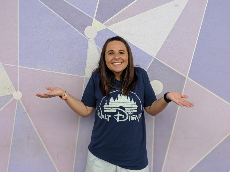 Lydia Mauldin at Disney World