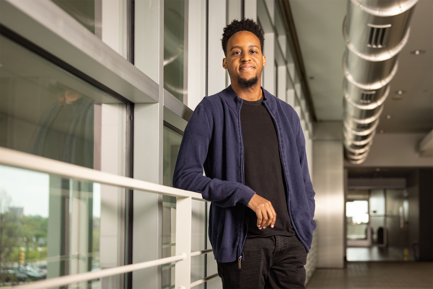 TCC Student and Academic Success Coaching recipient CJ Thomas